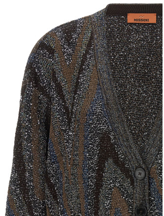 Кардиган MISSONI Sequin zigzag cardigan (DS26WM1GBK01LYS91U7) #