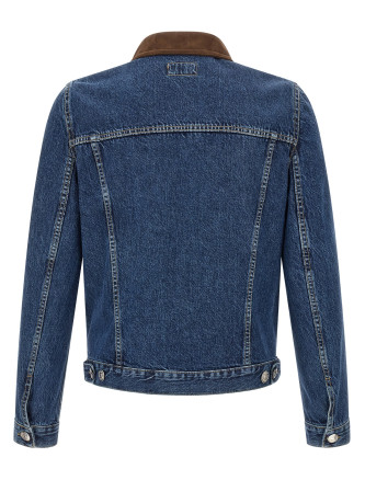 Куртка BRUNELLO CUCINELLI Denim and suede jacket (M241P6911C9013) #
