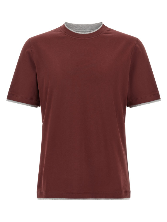 Футболка BRUNELLO CUCINELLI 'Faux-Layering' (M0B137427CGL17) #1