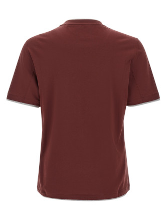 Футболка BRUNELLO CUCINELLI 'Faux-Layering' (M0B137427CGL17) #