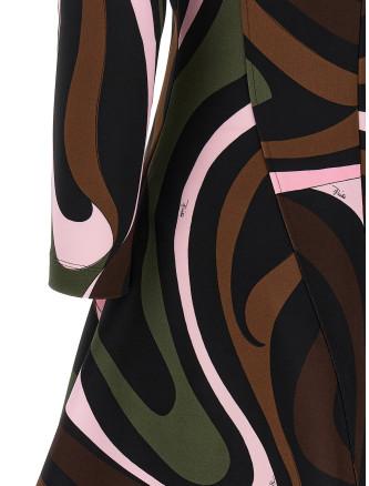 Мини-платье EMILIO PUCCI 'Marmo' (6UJG866U766004) #