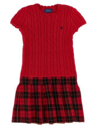 Платье POLO RALPH LAUREN Braided knit dress