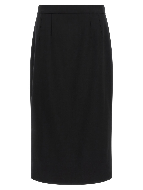 Юбка миди DOLCE & GABBANA Stretch wool skirt (F4DEJTFUBCEN0000) #1