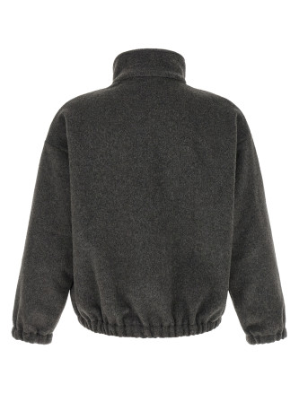 Свитер SONG FOR THE MUTE Half-zip sweater (262MJP031CSWOCHACHARCOAL) #