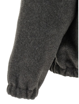 Свитер SONG FOR THE MUTE Half-zip sweater (262MJP031CSWOCHACHARCOAL) #
