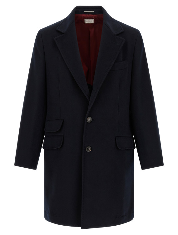 Пальто BRUNELLO CUCINELLI Wool beaver coat (MV4679039CJC20) #1