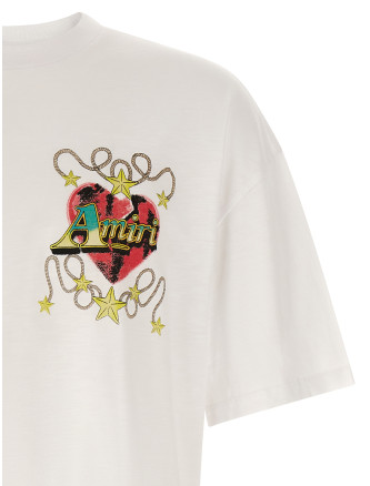 Футболка AMIRI 'Amiri Heart' (AM426JR037003O) #