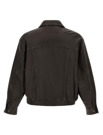 Куртка DUNST Vintage leather jacket (UDJU6C104W2BROWN) #