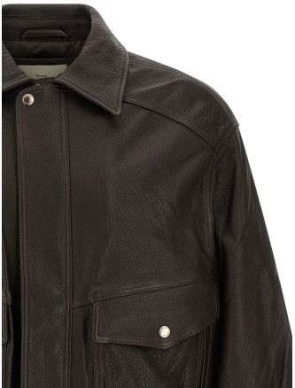 Куртка DUNST Vintage leather jacket (UDJU6C104W2BROWN) #