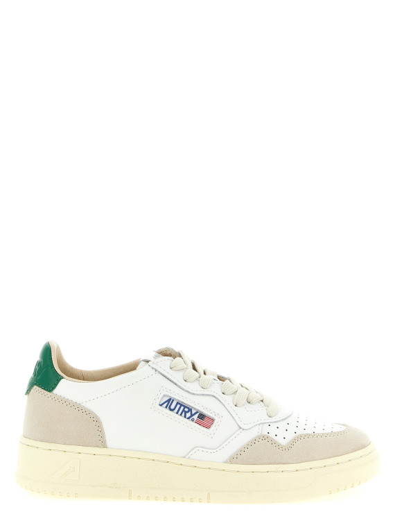 Кроссовки AUTRY Medalist Low Leather and Suede Sneakers (AULWLS23) #1