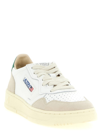 Кроссовки AUTRY Medalist Low Leather and Suede Sneakers (AULWLS23) #
