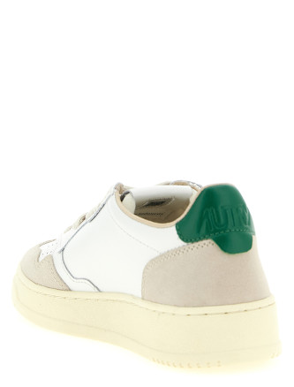 Кроссовки AUTRY Medalist Low Leather and Suede Sneakers (AULWLS23) #