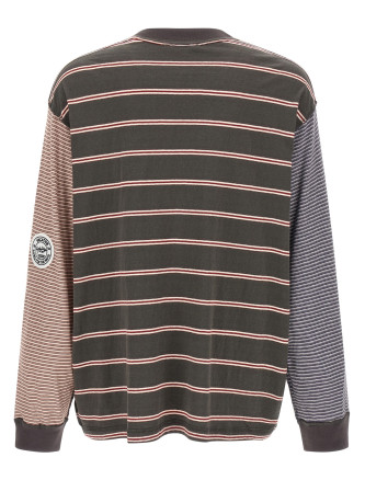 Свитер SONG FOR THE MUTE Stripes rugby shirt (262MJP017RGBSCHACHARCOAL) #