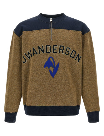 Свитшот J.W.ANDERSON Half-zip sweatshirt
