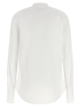 Рубашка FENDI poplin shirt with plastron piqué (FS8390AMVLF0QA0) #