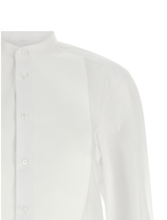 Рубашка FENDI poplin shirt with plastron piqué (FS8390AMVLF0QA0) #