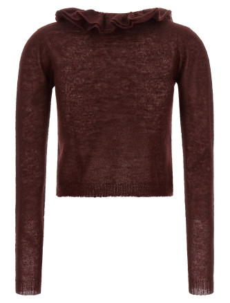 Свитер ALBERTA FERRETTI Ruffled sweater (A092466020106) #