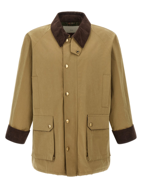 Куртка DUNST Waxed cotton jacket (UDJU6C111I2BEIGE) #1