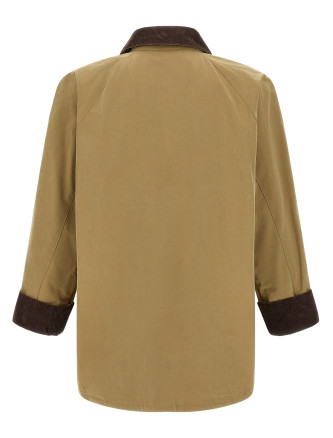 Куртка DUNST Waxed cotton jacket (UDJU6C111I2BEIGE) #