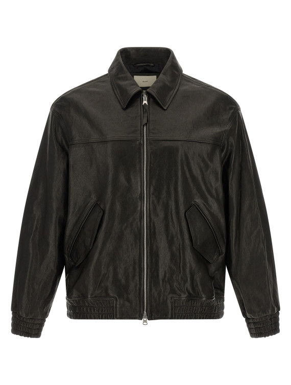 Куртка DUNST Leather blouson (UDJU6C101BKBLACK) #1
