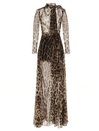 Көйлек DOLCE & GABBANA Silk blend dress