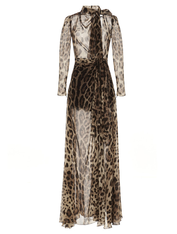 Платье DOLCE & GABBANA Silk blend dress (F6ACGTIS1LPHY13M) #1