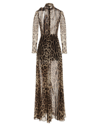 Платье DOLCE & GABBANA Silk blend dress (F6ACGTIS1LPHY13M) #