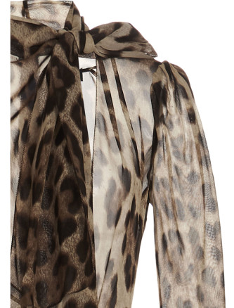 Платье DOLCE & GABBANA Silk blend dress (F6ACGTIS1LPHY13M) #