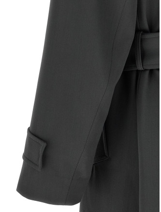 Тренч LARDINI Virgin wool trench coat (AC23009ACIF67442950) #