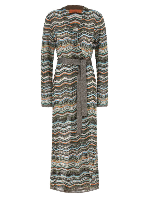 Кардиган MISSONI Chevron lamé cardigan (DS26WM0MBK01KSSMSPO) #1