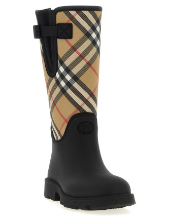 Сапоги BURBERRY 'Marsh Stamp' (8111677BLACK) #