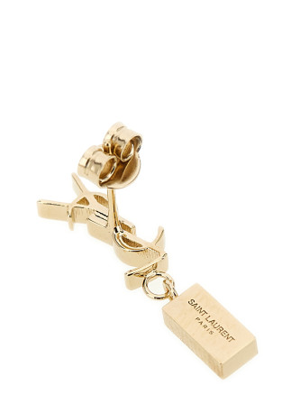 Серьги SAINT LAURENT 'Cassandre' (746624Y15268066) #