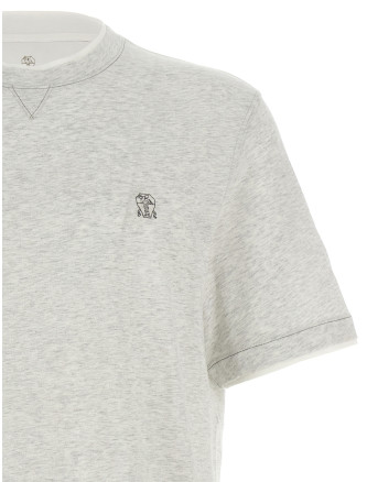 Футболка BRUNELLO CUCINELLI Layered T-shirt (M0B137451GCB543) #