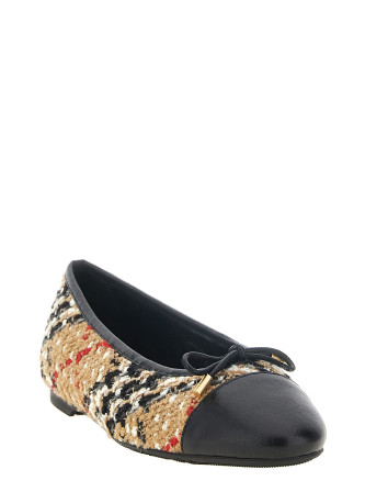 Балетки BURBERRY 'Highgate' (8132346SANDIPCHECK) #