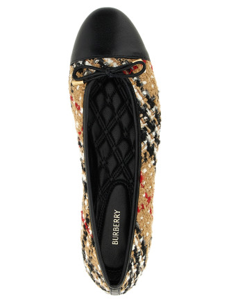Балетки BURBERRY 'Highgate' (8132346SANDIPCHECK) #