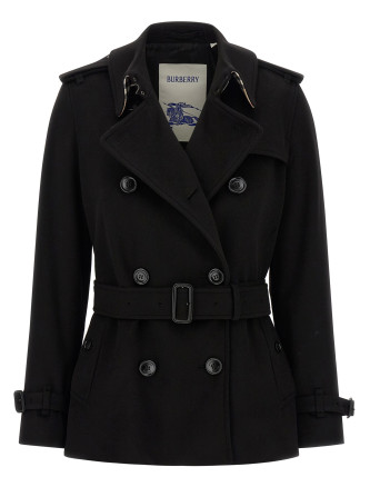 Тренч BURBERRY 'Kensington' (8134590BLACK) #