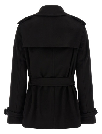 Тренч BURBERRY 'Kensington' (8134590BLACK) #