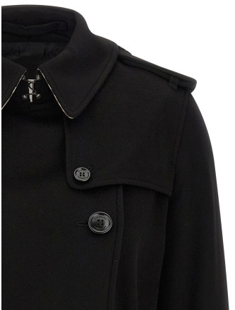 Тренч BURBERRY 'Kensington' (8134590BLACK) #