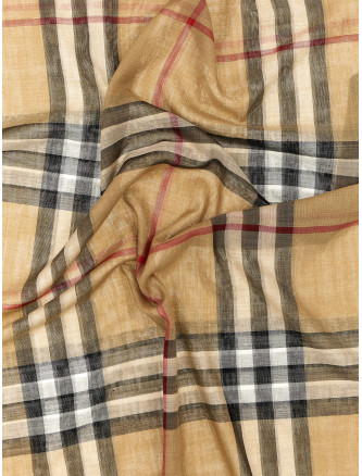 Шарф BURBERRY Check scarf (8078779ARCHIVEBEIGE) #