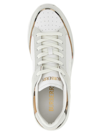 Кроссовки BURBERRY 'Harrow' (8131391WHITEARCHIVEBEIG) #