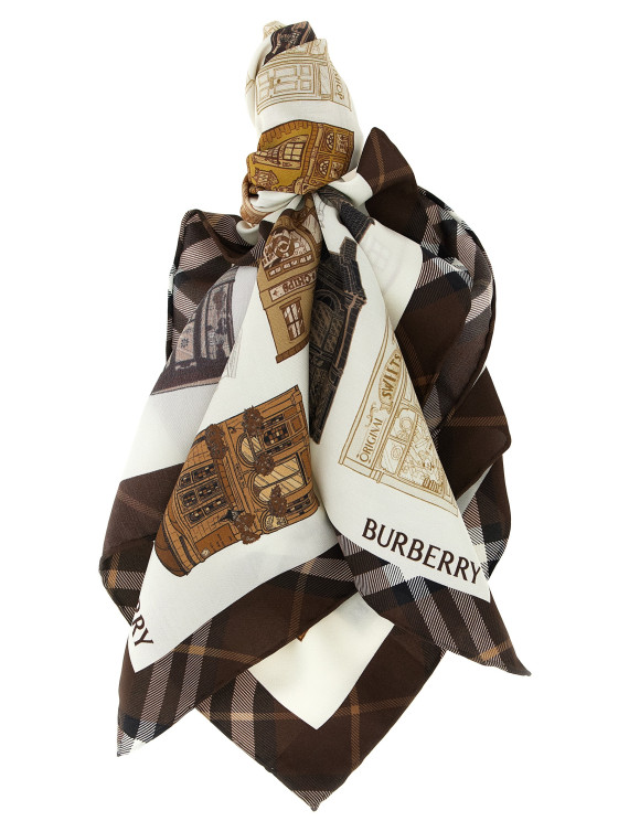 Шарф BURBERRY 'Storefront' (8132065TREACLEBROWN) #1