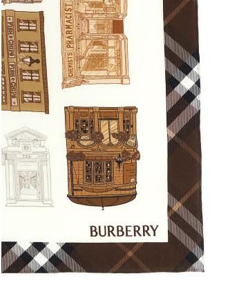 Шарф BURBERRY 'Storefront' (8132065TREACLEBROWN) #