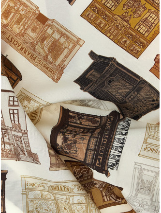 Шарф BURBERRY 'Storefront' (8132065TREACLEBROWN) #