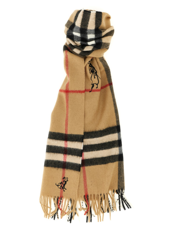 Шарф BURBERRY 'Check Mates' (8131138ARCHIVEBEIGE) #1