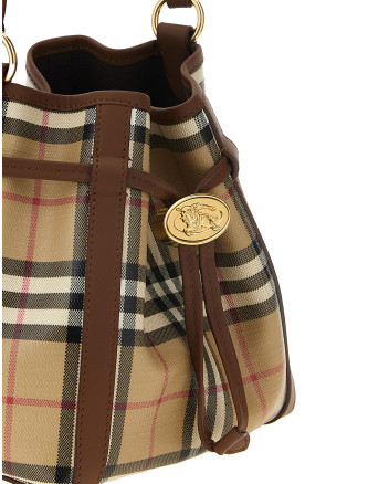 Сумка BURBERRY Check mini bucket bag (8128949ARCHIVEBEIGE) #