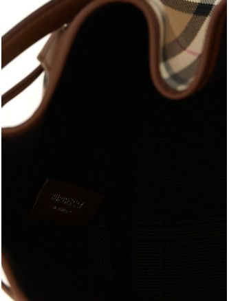 Сумка BURBERRY Check mini bucket bag (8128949ARCHIVEBEIGE) #