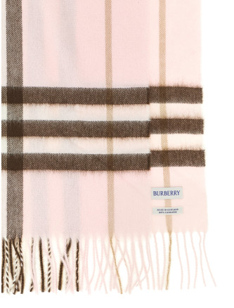 Шарф BURBERRY Check cashmere scarf (8113947BOWPINK) #