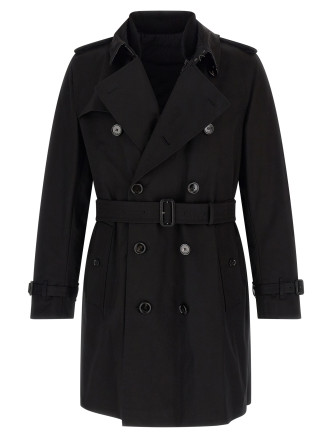 Тренч BURBERRY 'Kensington' (8131143BLACK) #
