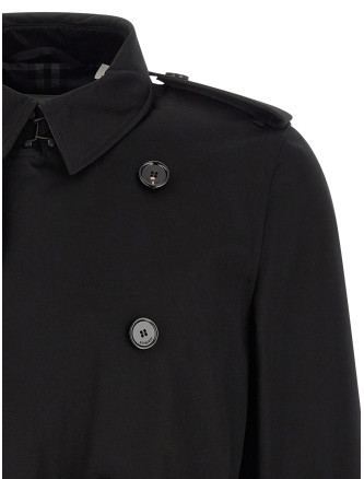 Тренч BURBERRY 'Kensington' (8131143BLACK) #