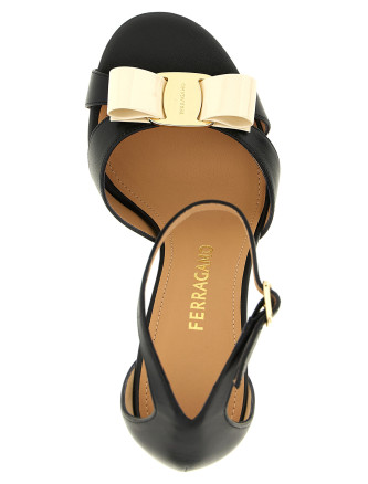 Босоножки FERRAGAMO 'Roxy' (791390NERO) #